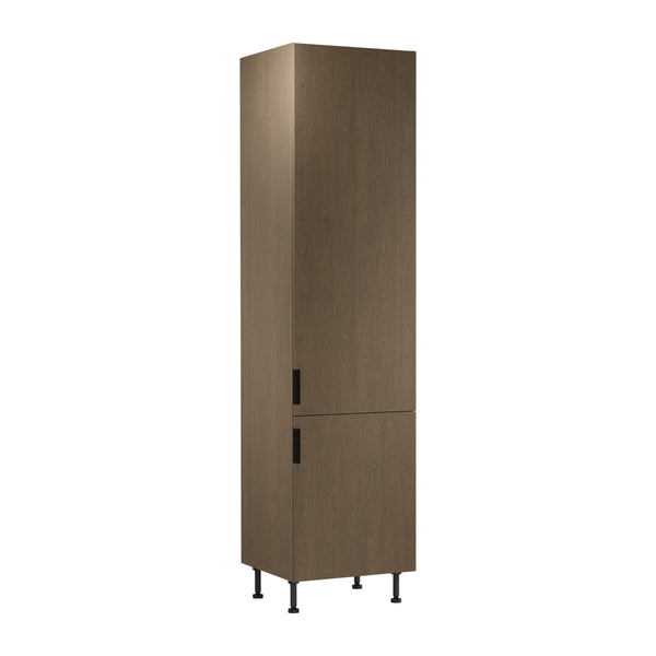 Hochschrank D60T P/L AX – Sorento Dunkle Eiche – Der Hochschrank für maximale Ordnung.