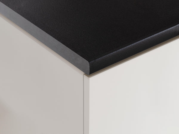 Küchen Arbeitsplatte 38 mm – Vulkanisch Schwarz