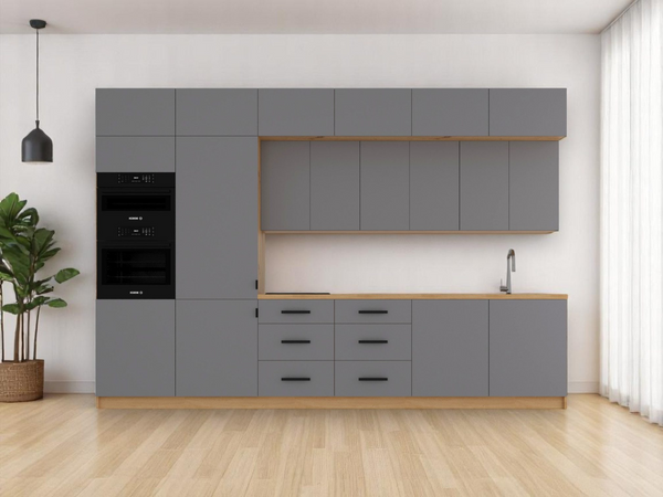 Küchenzeile K72-G360 L – Nexa Beige