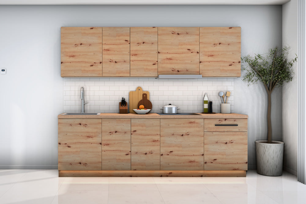 Küchenzeile Nexa Woodline – 260 cm – K19-G260