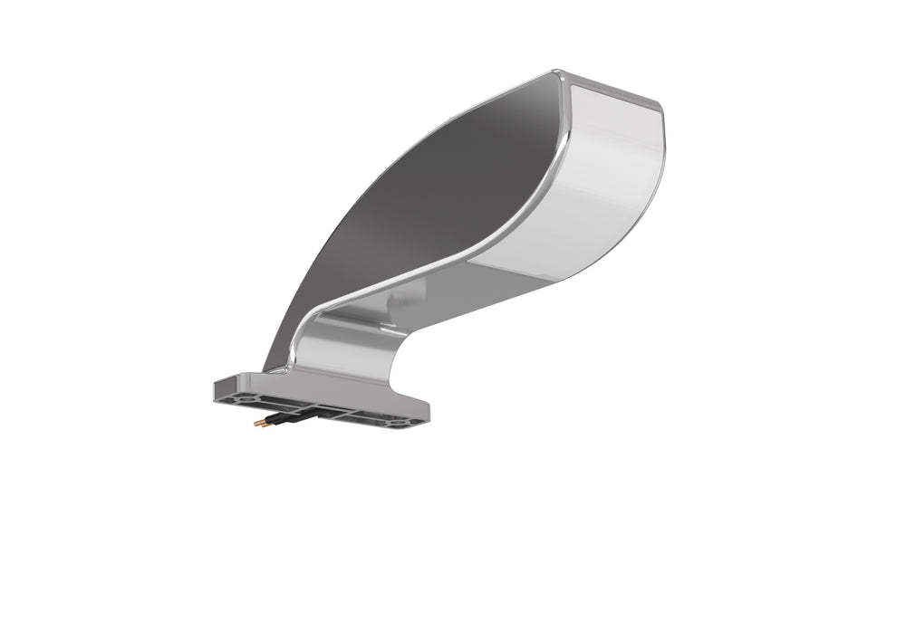 LED-Leuchte für Badspiegel Chrom – Höhe 12 cm, Tiefe 6 cm