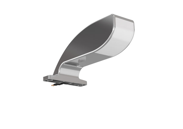LED-Leuchte für Badspiegel Chrom – Höhe 12 cm, Tiefe 6 cm