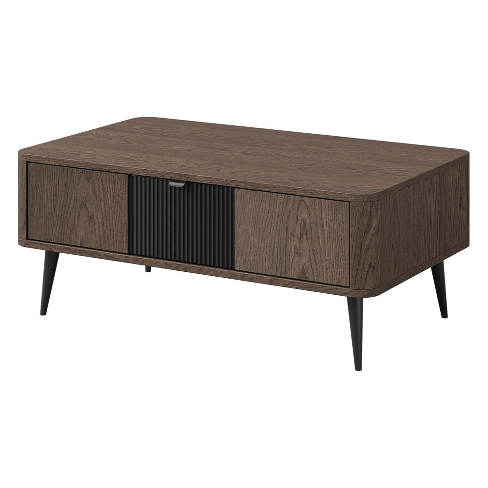 Marly Couchtisch 100 cm mit Klappen – Baltic Storm