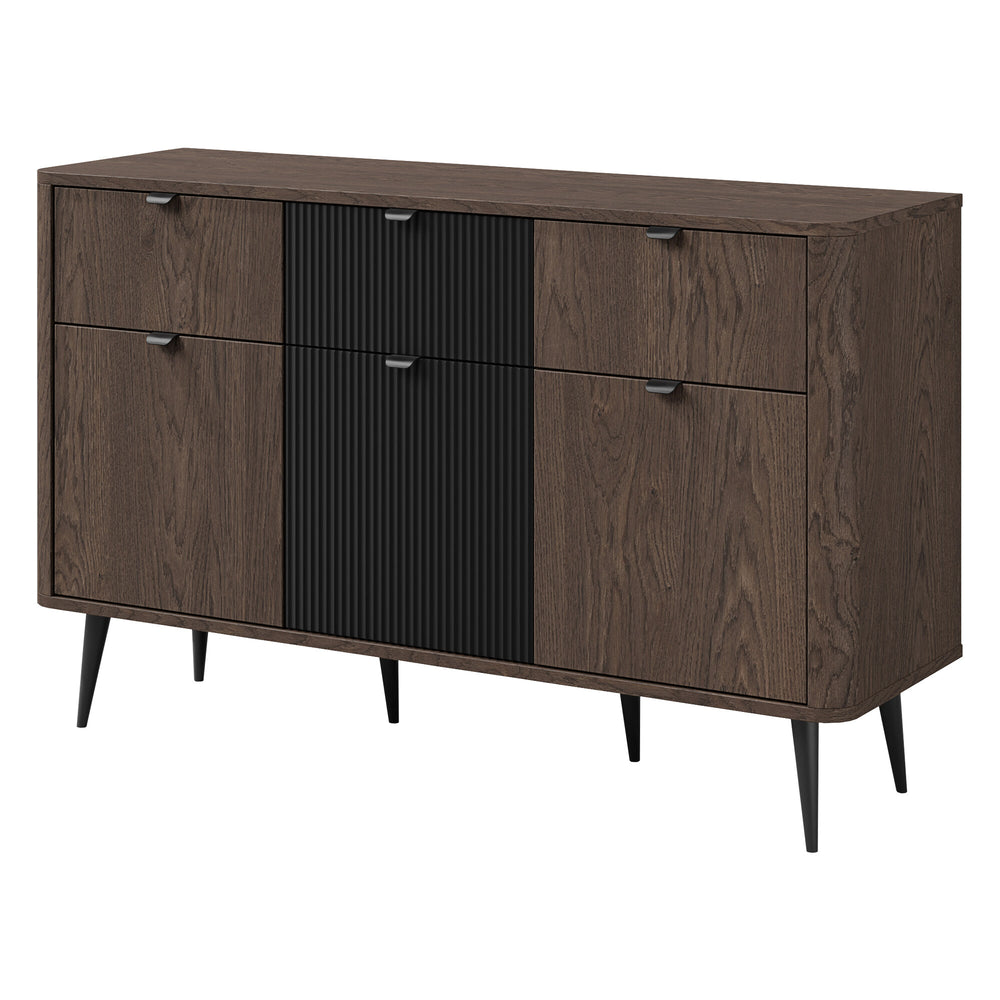 Marly Kommode 130 cm mit 3 Türen und 3 Schubladen – Baltic Storm