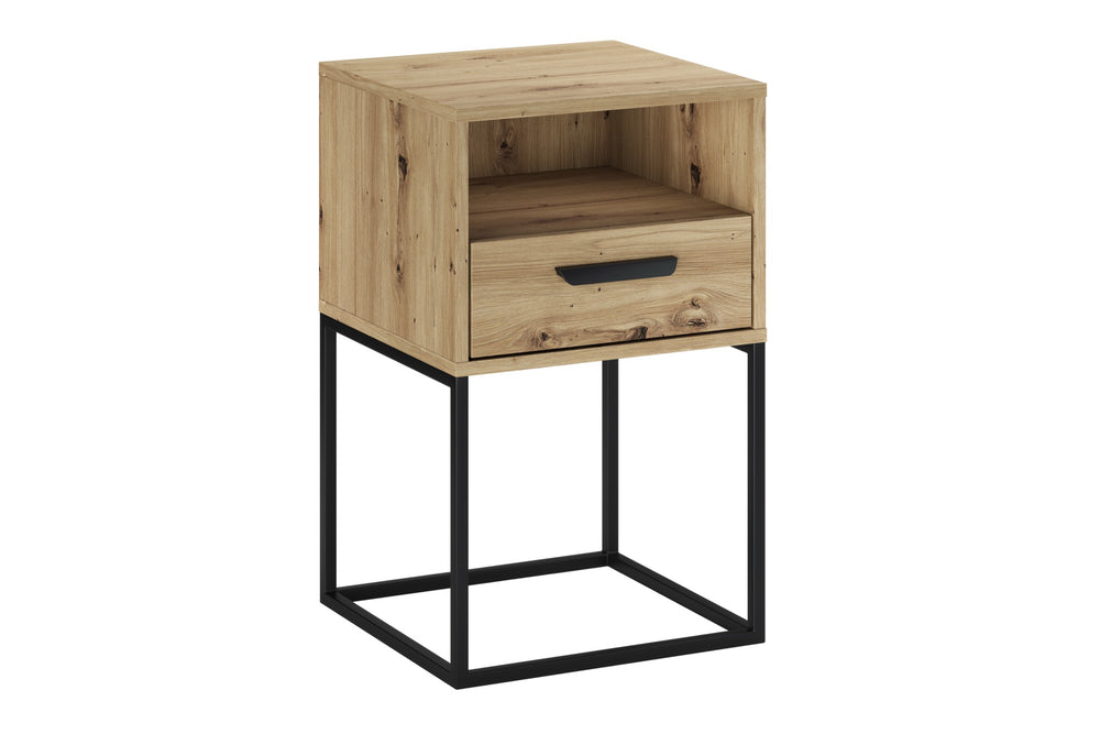 Nachttisch Navira Artisan Eiche 40 × 65 × 39 cm mit 1 Schublade