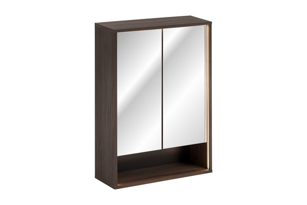 Spiegelschrank Dorella Ristretto Eiche 60 × 85 × 20 cm mit 2 Türen