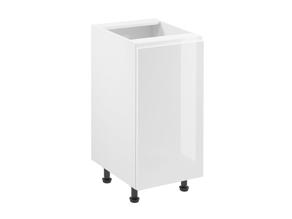 Unterschrank 40 cm – Velmora D40 P/L Weiß/Hochglanz