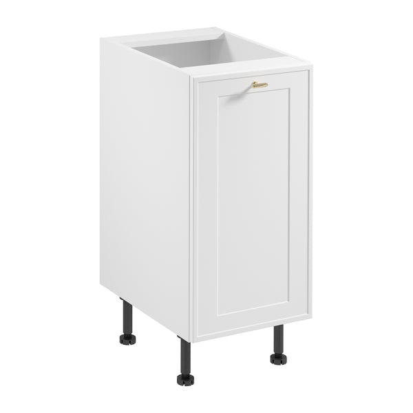 Unterschrank D40 P/L – Sorento Weiß – Passt sich elegant in jede Küchengestaltung ein.