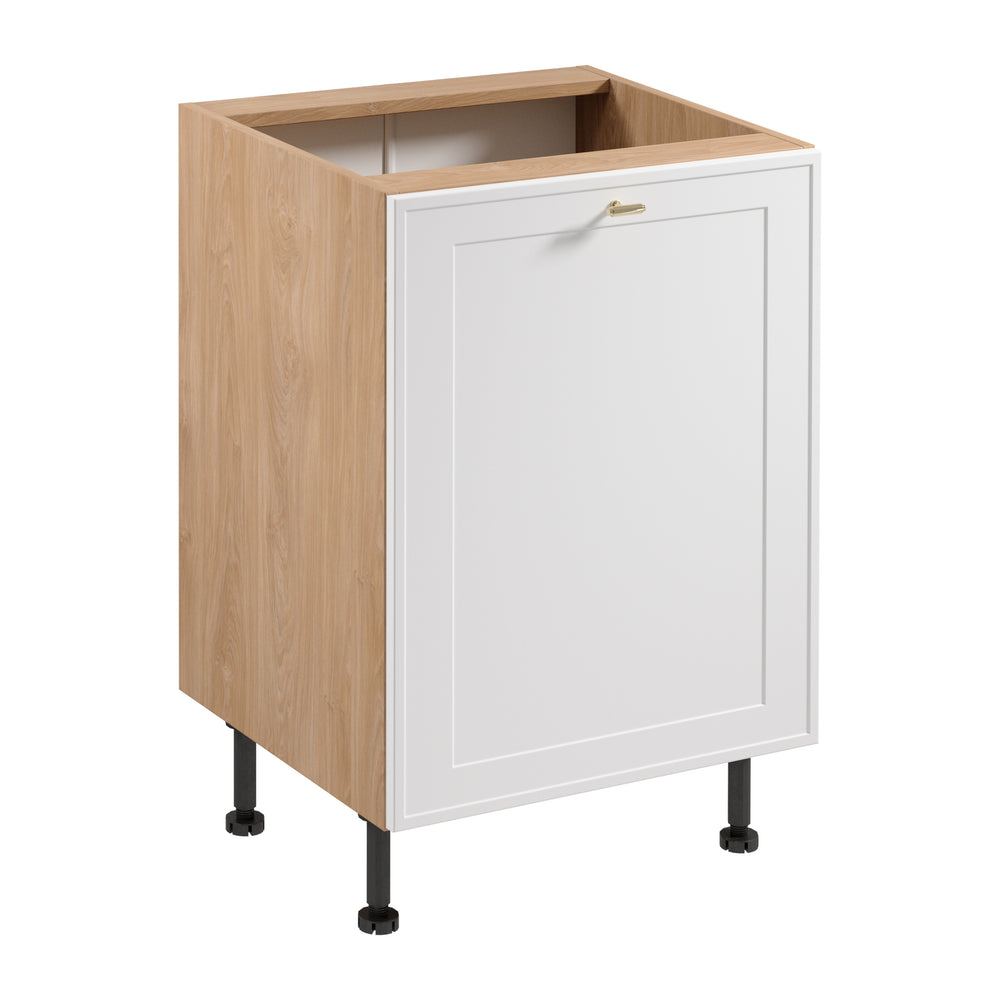 Unterschrank D60 P/L – Sorento Sonoma Eiche Weiß