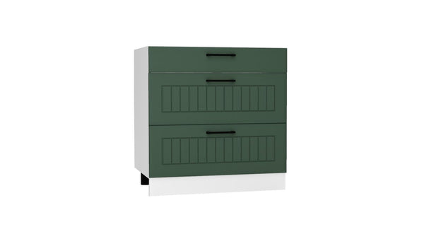 Unterschrank D80S3 – ARVION – 3 Schubladen für effiziente Organisation