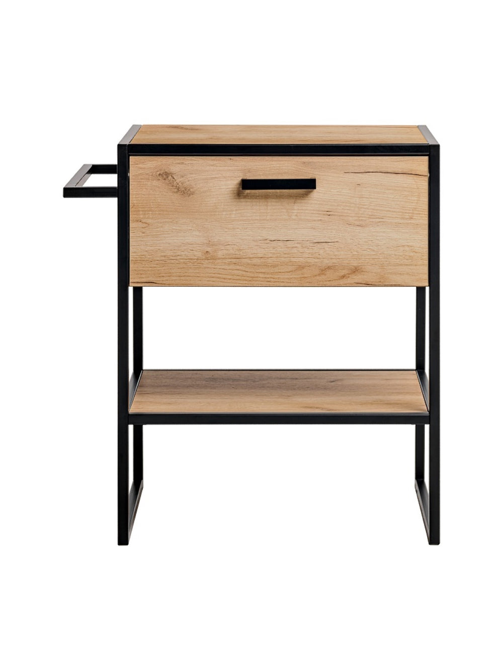 Waschbeckenunterschrank Brookvale Golden Craft Eiche 70 × 75 × 50 cm mit 1 Schublade