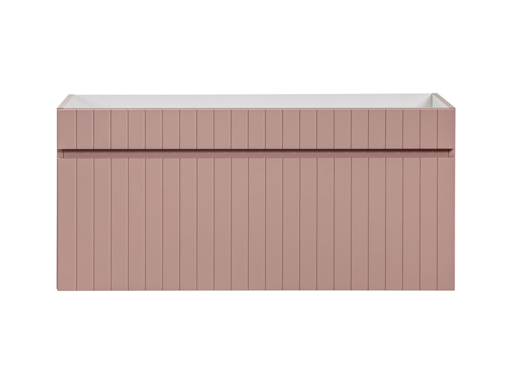 Waschbeckenunterschrank Ikona Altrosa 100 × 46 × 46 cm mit 1 Schublade