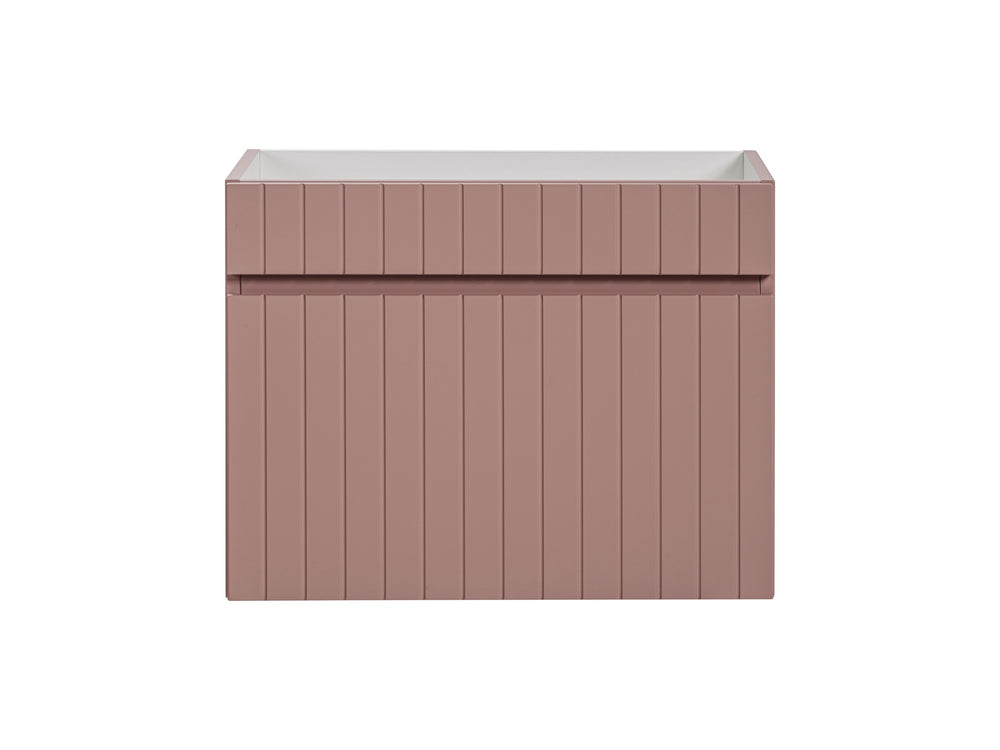 Waschbeckenunterschrank Ikona Altrosa 60 × 46 × 45,6 cm mit 1 Schublade