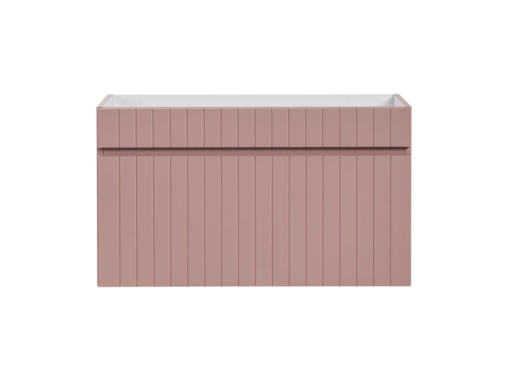 Waschbeckenunterschrank Ikona Altrosa 80 × 46 × 45,6 cm mit 1 Schublade