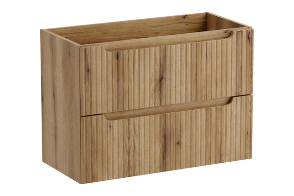 Waschbeckenunterschrank Novira Coast Evoke Eiche 80 × 57 × 39 cm mit 2 Schubladen – Coast Evoke Eiche