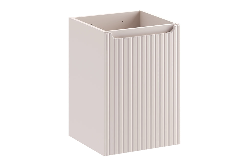Waschbeckenunterschrank Novira Kaschmir matt 40 × 57 × 39 cm mit 1 Tür
