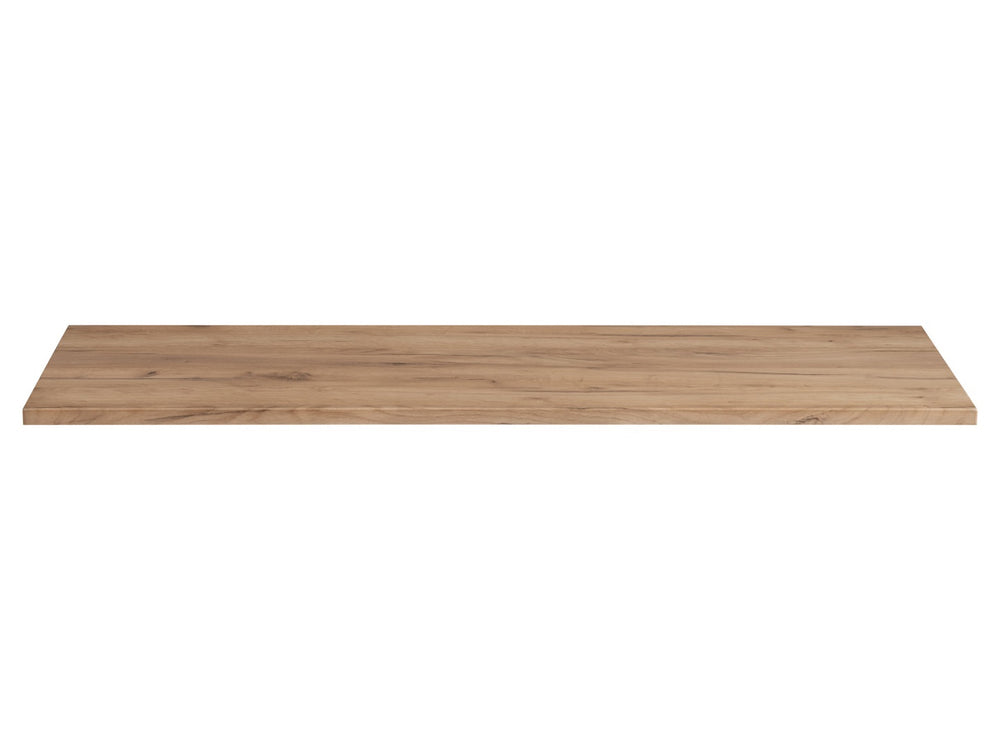Waschtischplatte Caprena Golden Craft Eiche 121 cm