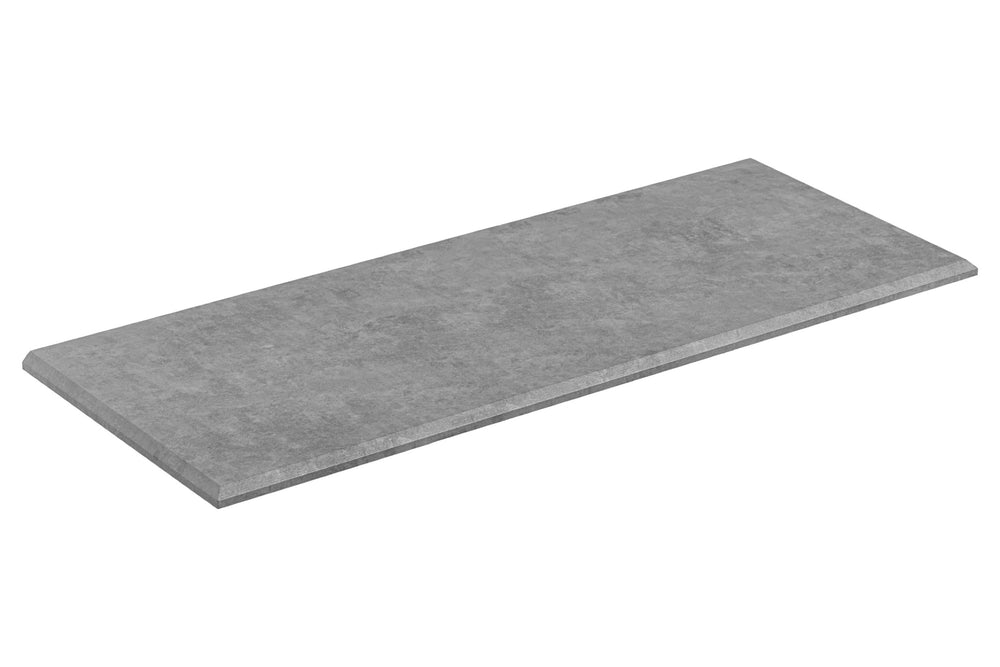 Waschtischplatte Havara Beton hell 120,5 cm
