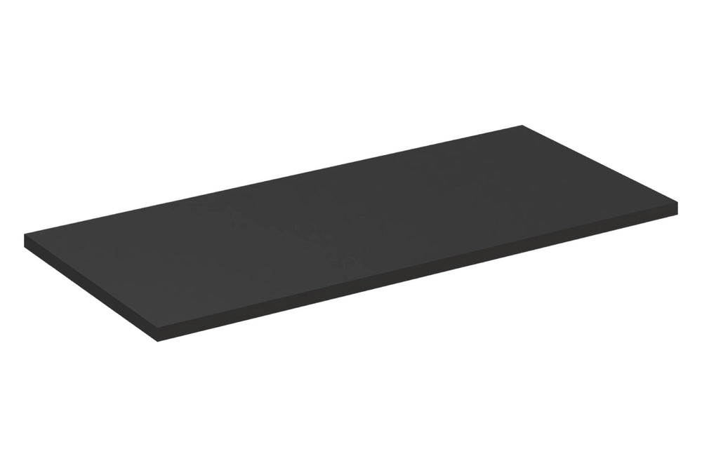 Waschtischplatte Schwarz matt 120 cm