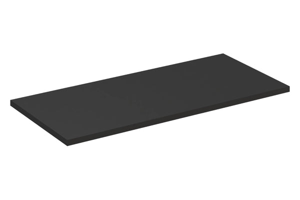 Waschtischplatte Schwarz matt 120 cm
