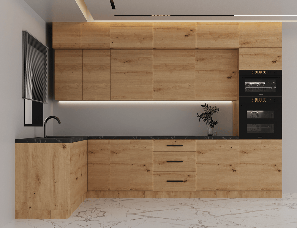 L-Küche Nexa Woodline – 330 × 230 cm – K105-G330