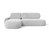 Ecksofa Diune – Aschgrau – Ottomane links