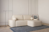 Ecksofa Oval – Beige