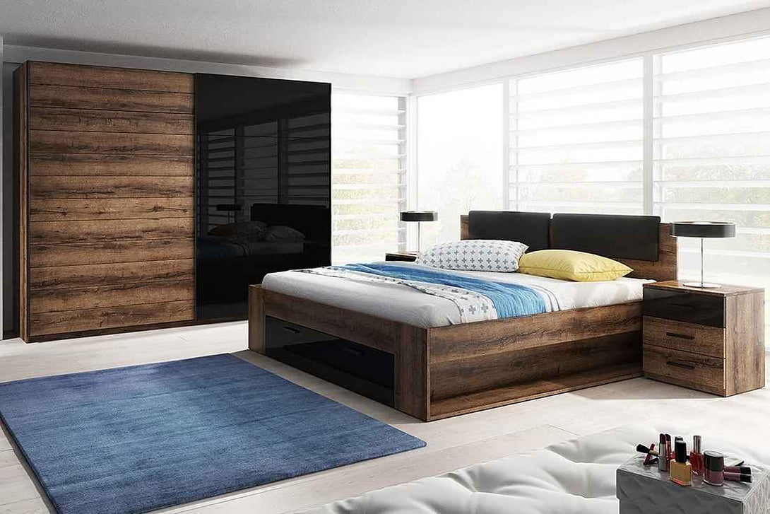 Schlafzimmer-Set - Galaxy - Clever um reichlich Platz zu sparen.