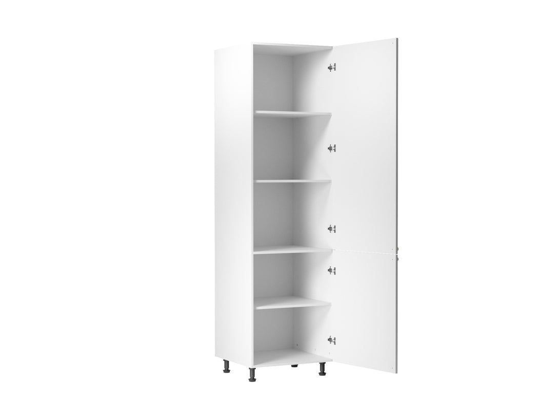 Küchenzeile Mit Insel - Linea - Weiß (Matt) - K2-G340 cm. - ROYAL24_MARKT