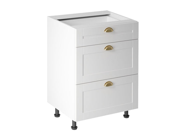 Unterschrank - Linea-Weiß D60S3 - ROYAL24_MARKT