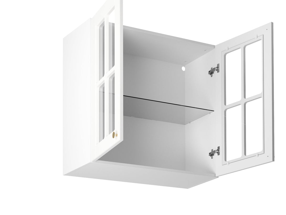 Glashängeschrank - Linea-Weiß G80S - ROYAL24_MARKT