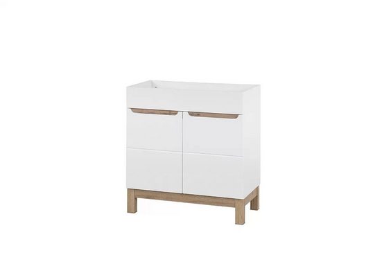 Waschbeckenschrank - Bali Grey - Prozess zur Maximierung der Funktionalität.