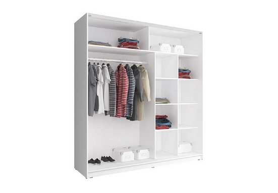 Kleiderschrank - MALAGA - Kreative für Ihr Zuhause.