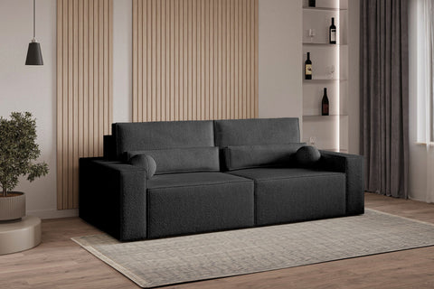 Schlafsofa Brazil – Schwarz