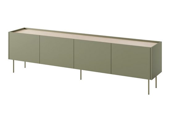 TV-Schrank 220 cm, 170 cm, 120 cm TV-Schrank - DESIN - Modernes Design, das Eleganz und Funktion vereint.