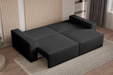 Schlafsofa Brazil – Schwarz
