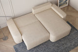 Ecksofa Oval – Beige