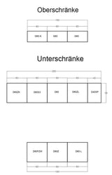 Velmora Inselküche KÜ12 – 280 cm – Weiß Hochglanz – Moderne Küchenzeile mit zusätzlicher Kücheninsel
