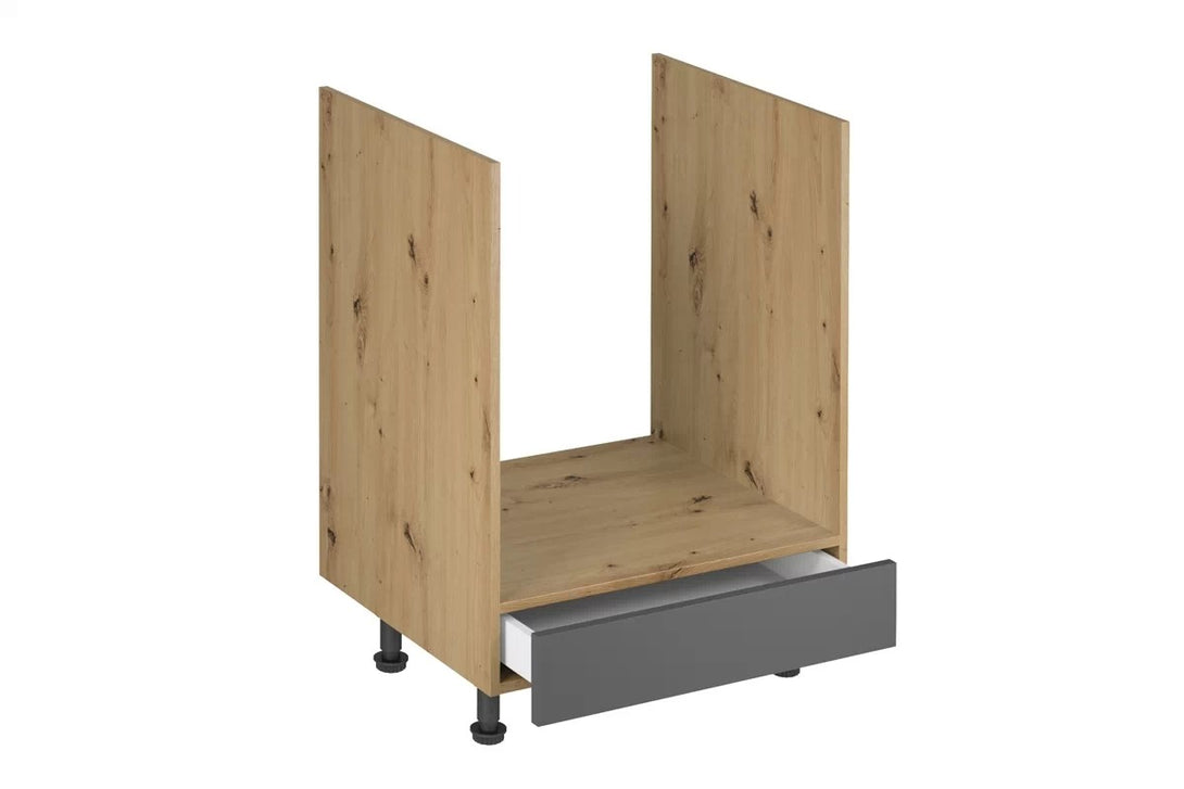 Küchenzeile - Langen - Grau (Matt) - K17-G240 cm. - ROYAL24_MARKT