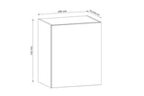 Hängeschrank 60 cm  - Langen - Ermöglicht einen weiten Überblick und fügt sich harmonisch in Ihre Küchenarchitektur ein. - ROYAL24_MARKT