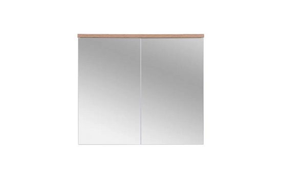 Badezimmerspiegelschrank - Badschrank - Bali White - Elegantes modernes Design.