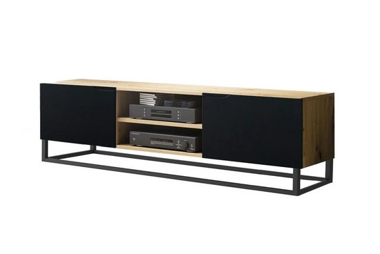 TV-Schrank - LOFTIA - Praktische Schranklösung für TV und Zubehör.