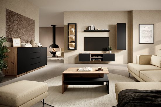 TV-Schrank 160 cm - LOFTIA - Elegantes Möbelstück für Ihr Heim.