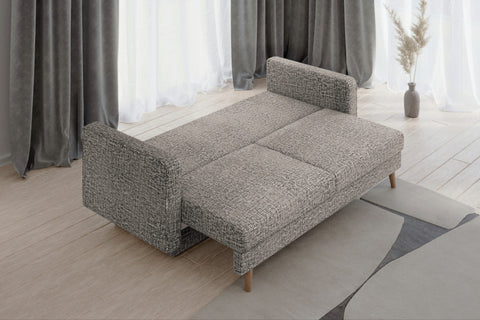 Schlafsofa Coco – Warmgrau