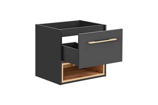 Badmöbel-Set - Borneo -Elegantes Design und innovative Aufbewahrungslösungen. - Milaros Markt