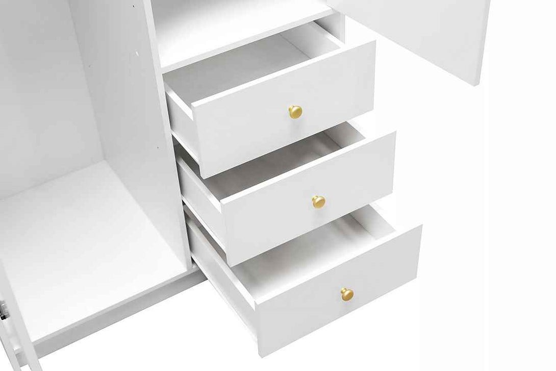 Kleiderschrank -  Siena - Hochwertiger für stilvolle Aufbewahrung.