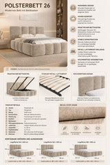 Polsterbett Bett 26 Amari