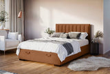 Polsterbett - Misel - Elegantes und komfortables Design mit Stauraum. - ROYAL24_MARKT