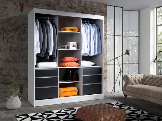 Kleiderschrank - Eine warme Note um Ihr Schlafzimmer zu organisieren.