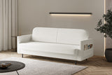 Schlafsofa Cloudy – Weiß